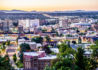 View from downtown Spokane WA